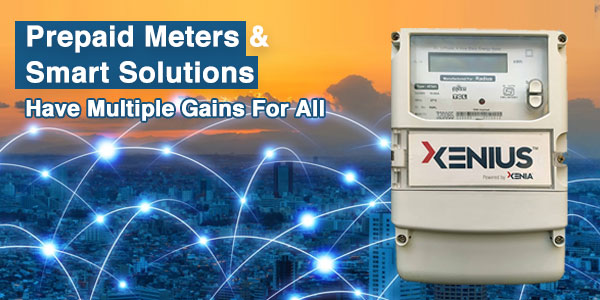 Prepaid meters and Smart solutions have multiple gains for all